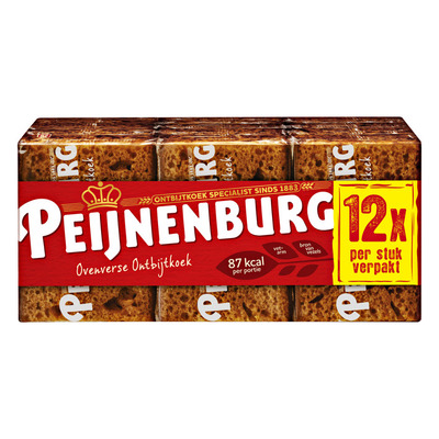Peijnenburg Portieverpakking ontbijtkoek