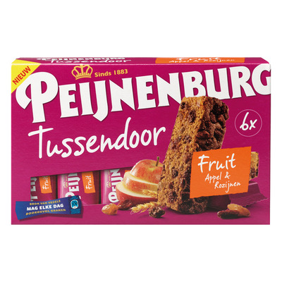Peijnenburg Tussendoor fruit appel & rozijnen