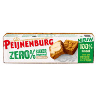 Peijnenburg Zero% suiker gesneden ontbijtkoek