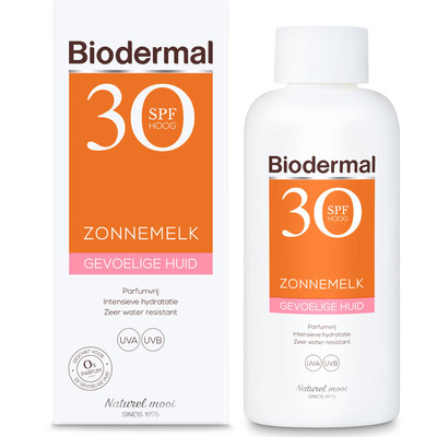 Biodermal Gevoelige huid zonnemelk SPF30