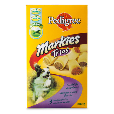 Pedigree Markies trios