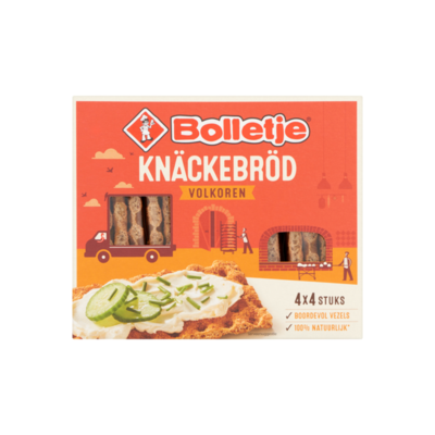 Bolletje Knäckebröd Volkoren 16 Stuks