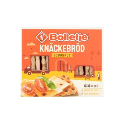 Bolletje Knäckebröd Goudbros 16 Stuks
