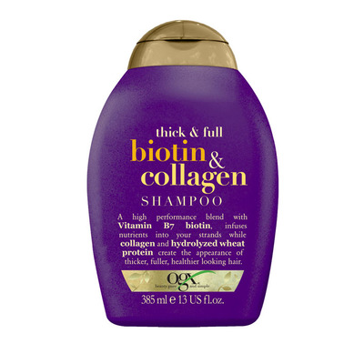OGX Thick and full biotin collagen shampoo