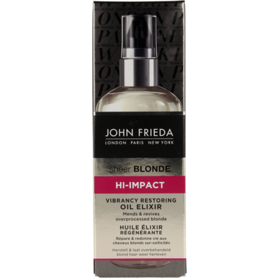 John Frieda Sheer Blond Hi-mpact vibrancy oil