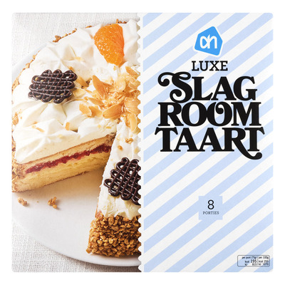 Huismerk Luxe slagroomtaart