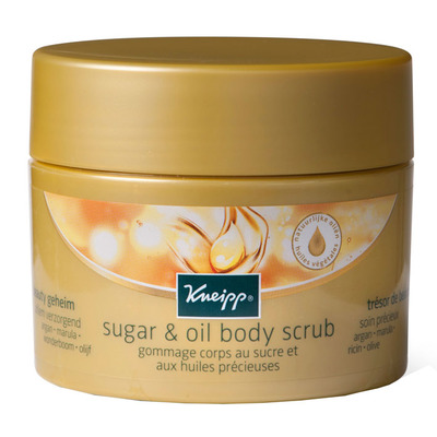 Kneipp Sugar & oil bodyscrub beauty geheim