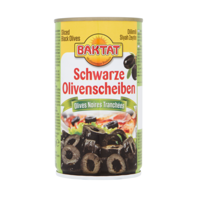 Baktat Zwarte Olijvenschijfjes
