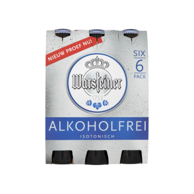 Warsteiner Alkoholfrei Isotonisch Flessen