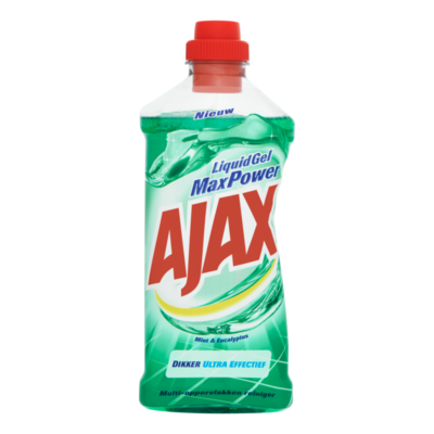Ajax Liquid Gel Max Power Mint & Eucalyptus Multi-Oppervlakken Reiniger