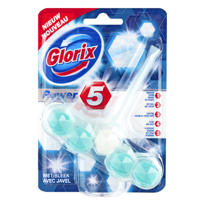 Glorix WC blok power met bleek