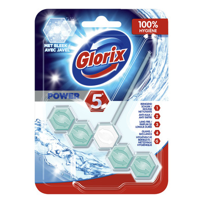 Glorix WC blok power met bleek