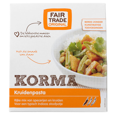 Fairtrade Original Kruidenpasta korma