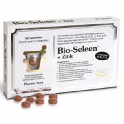 Bio-Seleen + zink tabletten