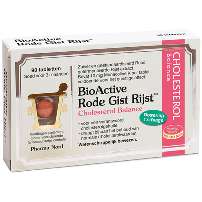 Bio Active rode gist rijst tabletten