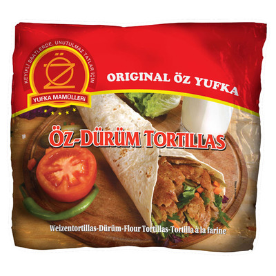 Yufka Oz durum tortillas