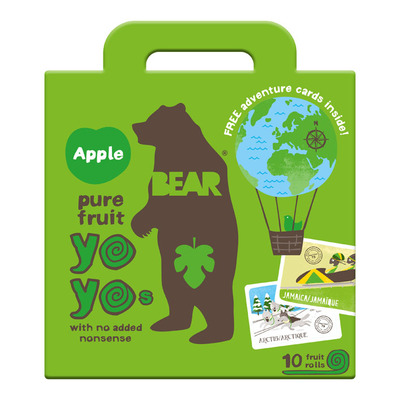 Bear Pure fruit apple yoyos