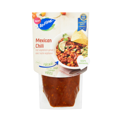 SoFine Mexican Chili met Vegetarisch Gehakt