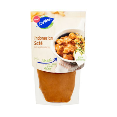 SoFine Indonesian Saté met Vegetarische Kip