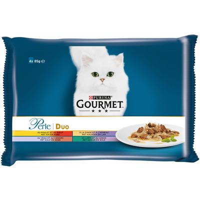 Gourmet Perle duo o.a. met kip en rund