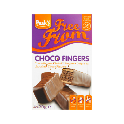Peak's Free From Choco Fingers