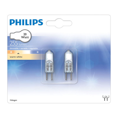 Philips Halogeen capsule 20W G4