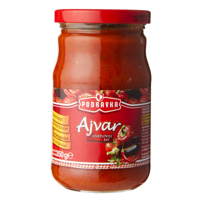 Podravka Ajvar scherp (paprikasaus)