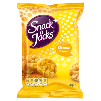Quaker Rijstcracker Cheese Flavour 30g