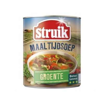 Struik Maaltijdsoep groente