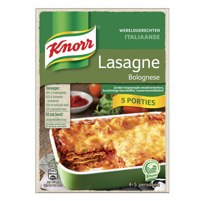 Knorr Wereldgerechten lasagne xxl