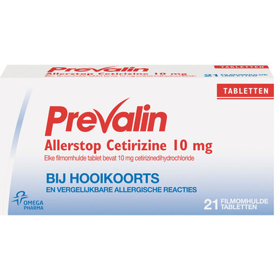 Prevalin Allerstop hooikoortstabletten