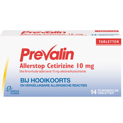 Prevalin Allerstop hooikoortstabletten