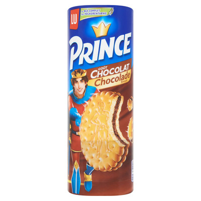 Prince Biscuits gevuld met chocolade