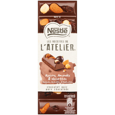 Nestlé Puur rozijn hazelnoot amandel tablet