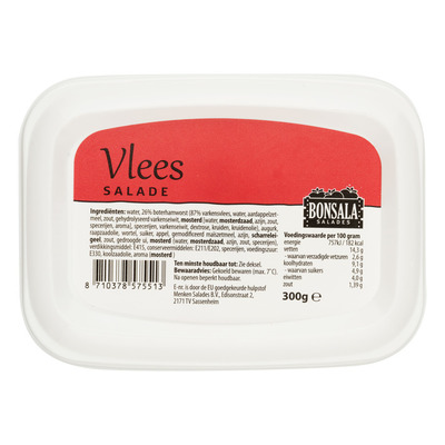 Bonsala Vlees salade