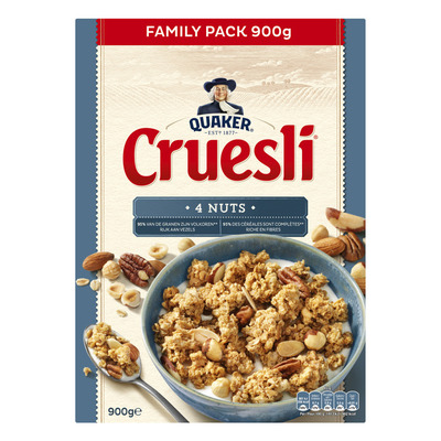 Quaker Cruesli 4 noten