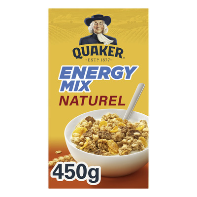 Quaker Cruesli Energy mix naturel