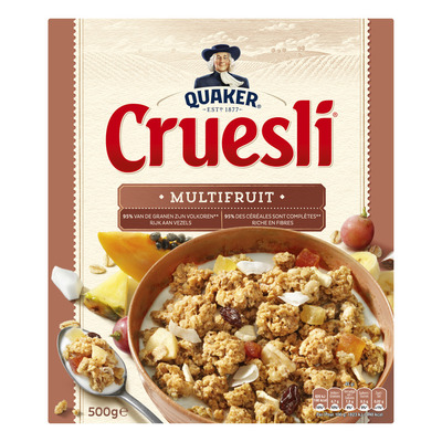 Quaker Cruesli multifruit