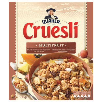 Quaker Cruesli multifruit
