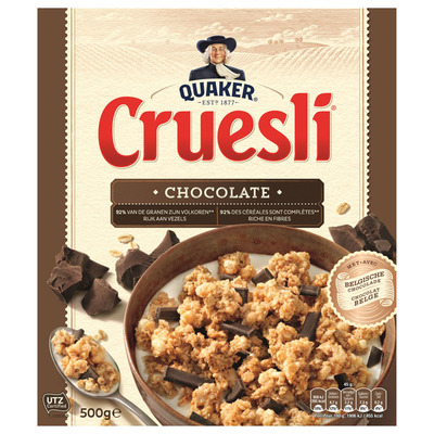 Quaker Cruesli chocolade