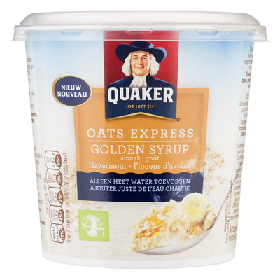 Quaker Oats express havermout golden syrup