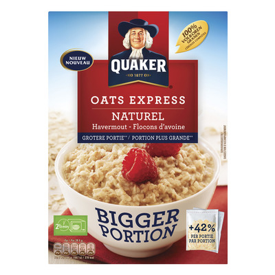 Quaker Oats express havermout grotere portie