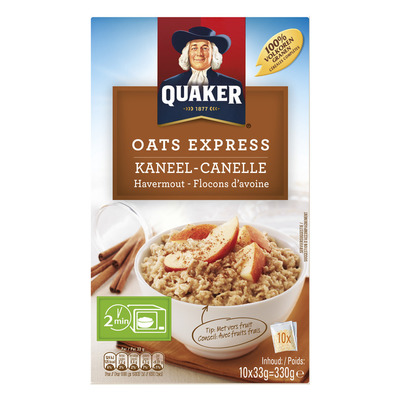 Quaker Oats express havermout kaneel