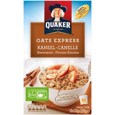 Quaker Oats express havermout kaneel