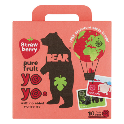 Bear Pure fruit strawberry yoyos