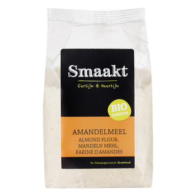 Smaakt Amandelmeel bio (gemalen amandelen)