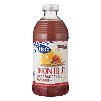 Hero Fruitontbijt sinaasappel-aardbei