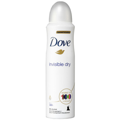 Dove Deodorant spray invisible dry