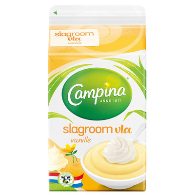 Campina Slagroomvla vanille