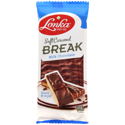 Lonka Caramel break chocolade
